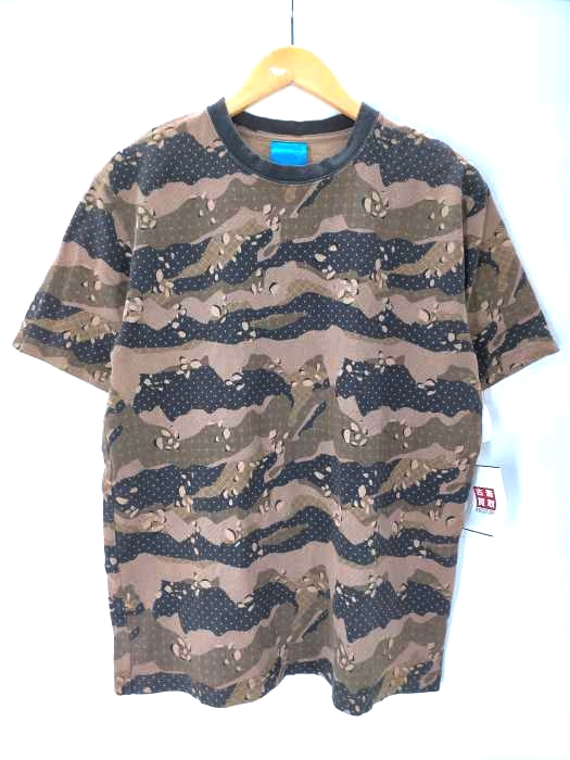 スワッガー SWAGGER チョコチップカモ 総柄プリント Tシャツ メンズ JPN：L