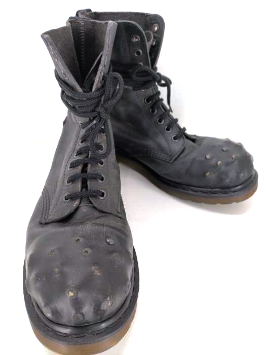 ドクターマーチン Dr.Martens スチールトゥ 10ホール ブーツ メンズ 表記無