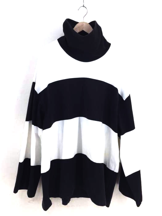 LAD MUSICIAN(ラッドミュージシャン) 19AW HEAVY T BORDER S/BIG TURTLE メンズ トップス Tシャツ・カットソー