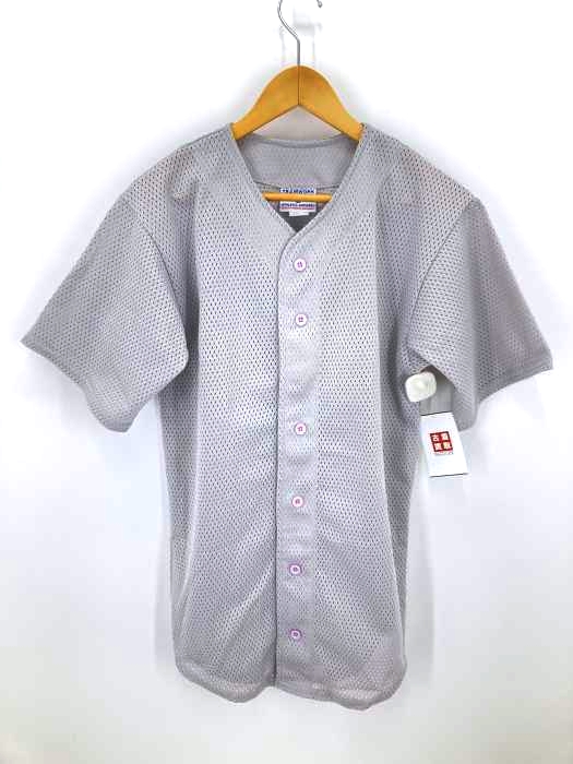 TEAMWORK ATHLETIC APPAREL(チームワークアスレチックアパレル) USA製 メッシュベースボールシャツ メンズ M