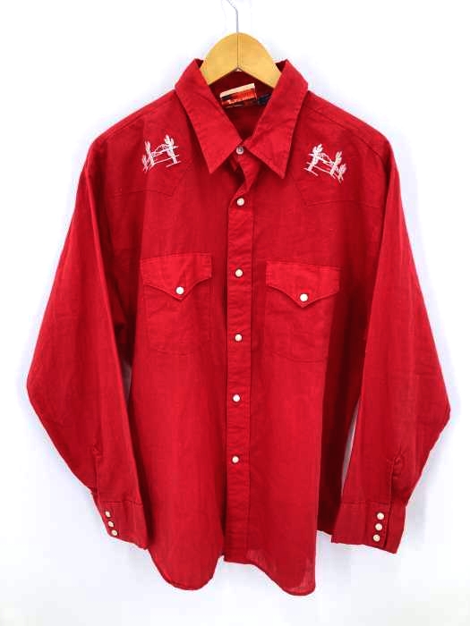 USED古着(ユーズドフルギ) COWBOY JOE by ATLANTIC ウエスタンシャツ メンズ JPN：XL