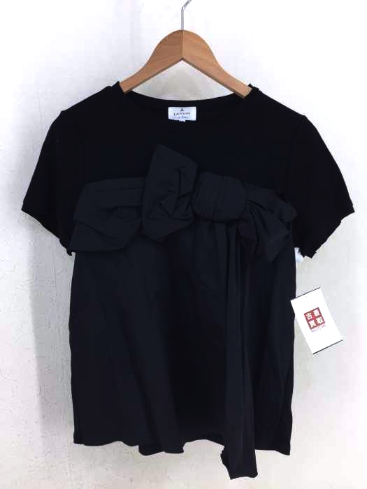 LANVIN en Bleu(ランバンオンブルー) ビッグリボンカットソー レディース FR：38