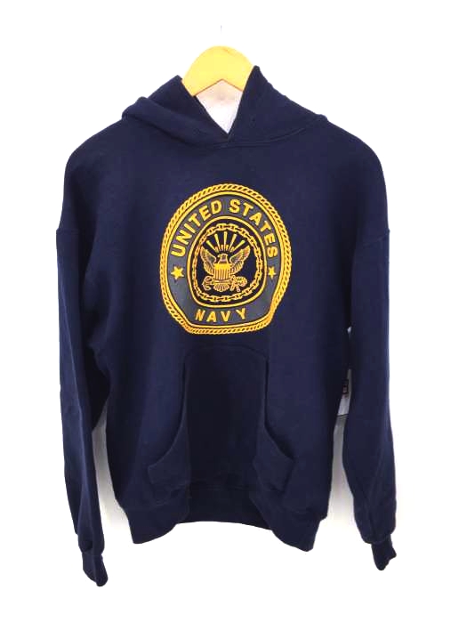 USED古着(ユーズドフルギ) USA製 U.S.NAVY フーディー メンズ import:M