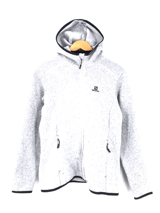 SALOMON(サロモン) フリースジップアップパーカー メンズ import：M