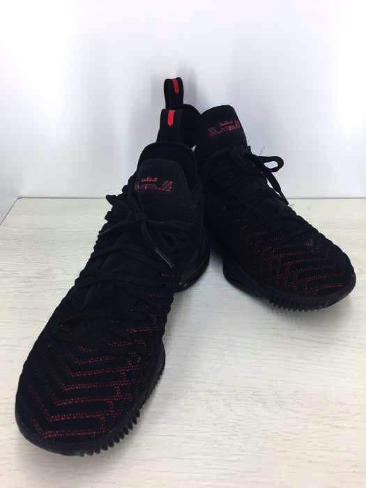 NIKE(ナイキ) LEBRON 16 ブラック/ユニバーシティ レッド メンズ JPN:27.5