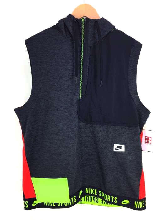 NIKE(ナイキ) THERMA S/L DY フードベスト メンズ XL