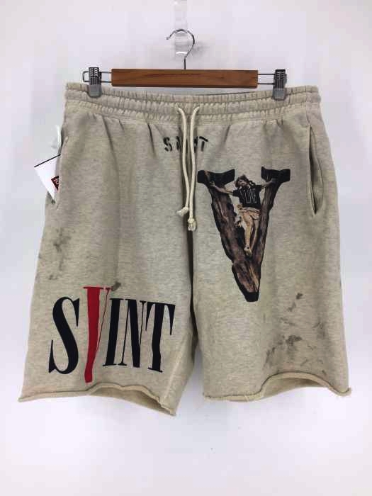 SAINT MICHAEL(セントマイケル) SWEAT SHORTS VLONE メンズ JPN：L