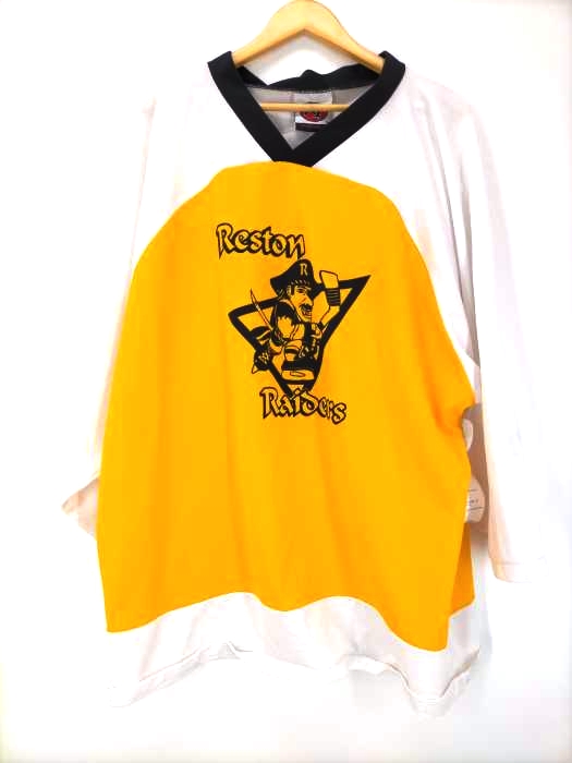 USED古着(ユーズドフルギ) Reston Riders ホッケーゲームシャツ メンズ import：XL