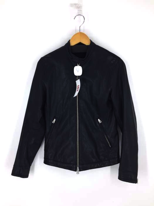 JOURNAL STANDARD(ジャーナルスタンダード) ラムレザーシングルライダースジャケット メンズ JPN：M