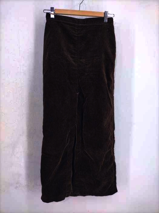 AURALEE(オーラリー) WASHED CORDUROY SLIT LONG SKIRT レディース JPN：0