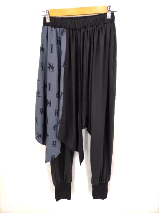 NieR CLOTHING(ニーア クロージング) レイヤードデザインイージーパンツ メンズ FREE