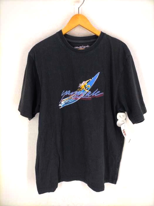 YARDSAL E(ヤードセー ル) サーフプリント クルーネックTシャツ メンズ JPN：XL
