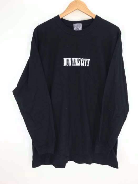 USED古着(ユーズドフルギ) COVERT TECVISION HARLEM × DUPPIES RUN THIS CITY プリントTシャツ メンズ  表記無