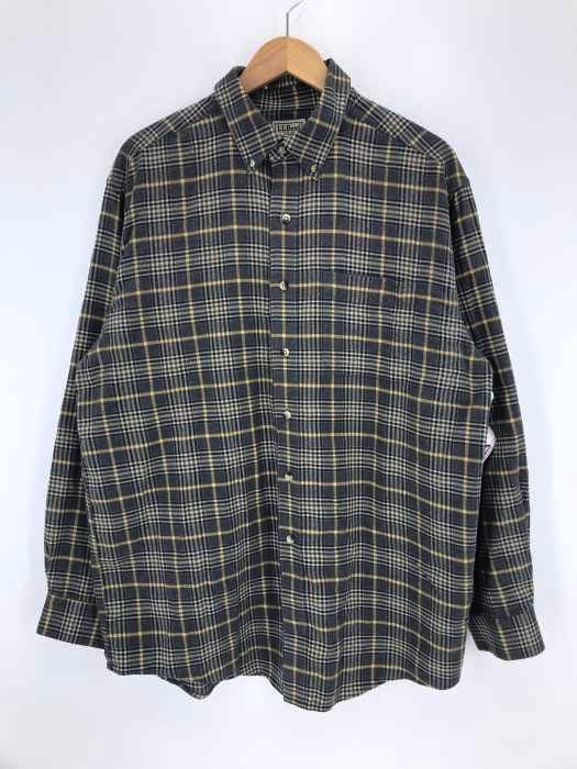 L.L.Bean(エルエルビーン) ボタンダウンチェックシャツ メンズ  L-REG