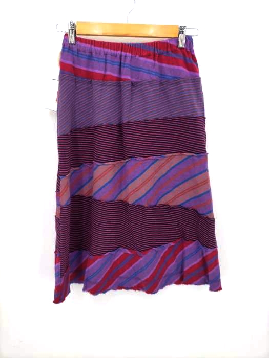 tricot COMME des GARCONS(トリココムデギャルソン) AD2003 マルチカラーリビルドスカート レディース 表記無