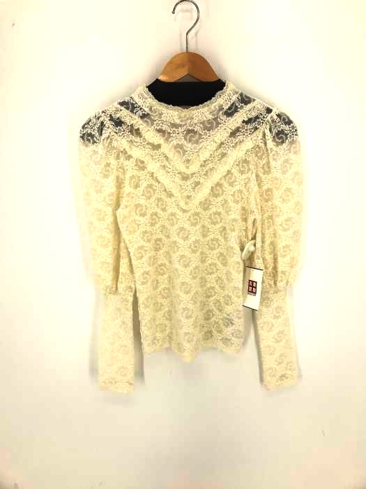 TREAT URSELF(トリートユアセルフ) fluffy flower lace tops レディース 表記無