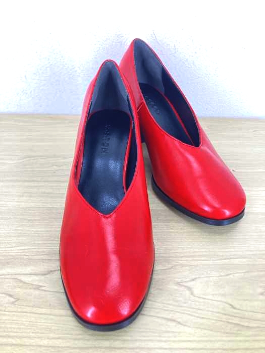 moussy(マウジー) CHUNK HEEL V PUMPS レディース  S