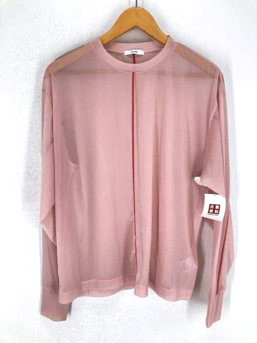CLANE(クラネ) LINE SHEER L/S TOPS レディース  FREE