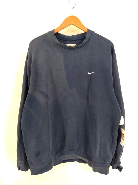 NIKE(ナイキ) ロゴ刺繍 クルーネックスウェット メンズ JPN：L