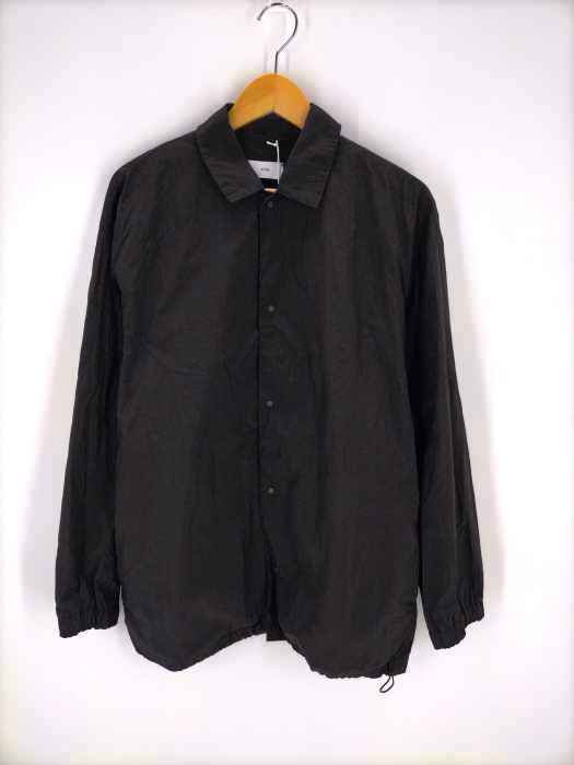 ATON(エイトン) 22SS HAND DYE NYLON COACH JACKET メンズ JPN：4