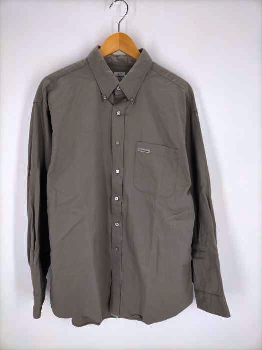 カルバンクラインジーンズ Calvin Klein Jeans OLD USA製 ボタンダウンシャツ メンズ JPN：L