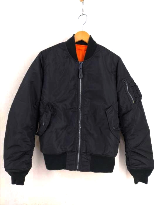 アルファインダストリーズ ALPHA INDUSTRIES MA-1 リバーシブル フライトジャケット メンズ JPN：S