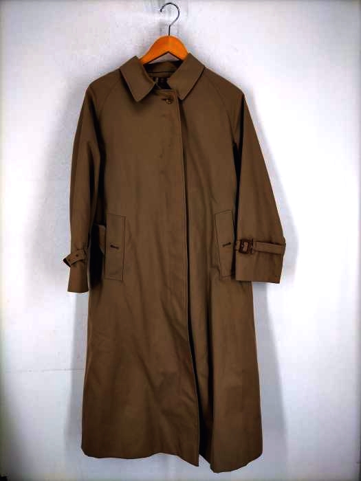 バーバリーズ BURBERRYS MADE IN ENGLAND 1枚袖 ステンカラーコート レディース  PETITE10