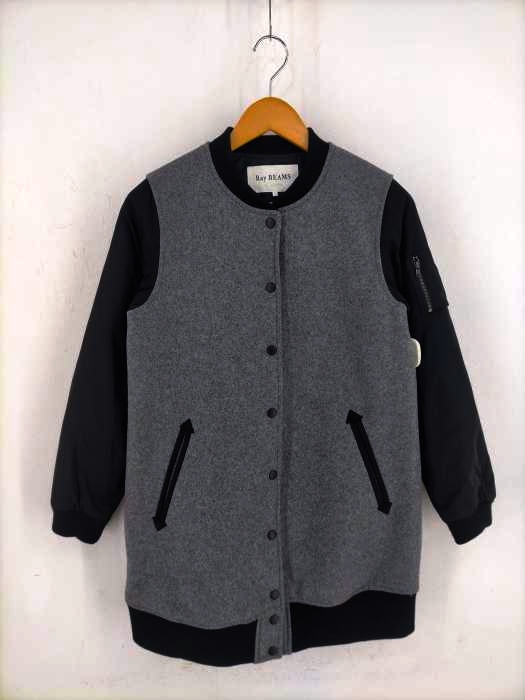 レイビームス Ray BEAMS メルトンロングスタジャン レディース JPN：1