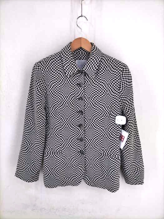 ユーズドフルギ USED古着 ONNA WEAR チェック柄ジャケット レディース JPN：XS
