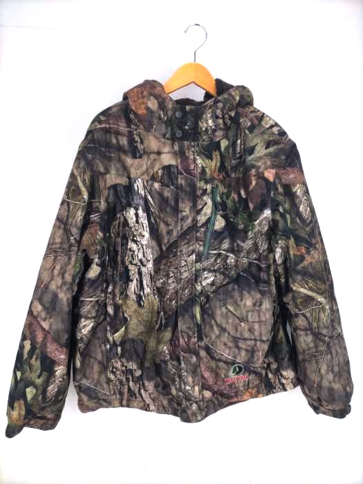 モッシーオーク MOSSY OAK リアルツリーカモ 中綿フーディージャケット メンズ JPN：XL