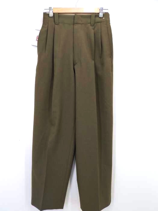 ユニクロ UNIQLO ワイドフィットタックパンツ メンズ JPN：S