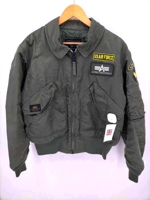 アルファインダストリーズ ALPHA INDUSTRIES AIRFORCE 59 フライトジャケット メンズ JPN：M