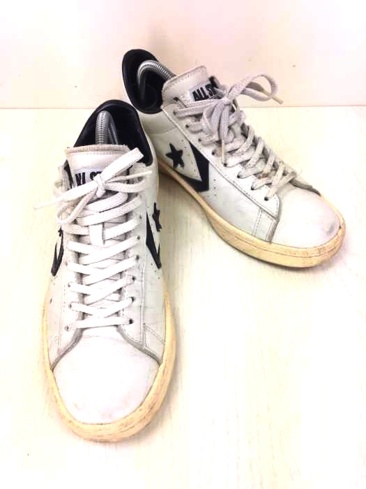 CONVERSE(コンバース) CHEVRON&STAR レザー メンズ JPN：26
