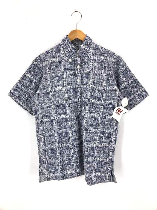 Reyn Spooner(レインスプーナー) 総柄コットン混アロハシャツ メンズ JPN:S