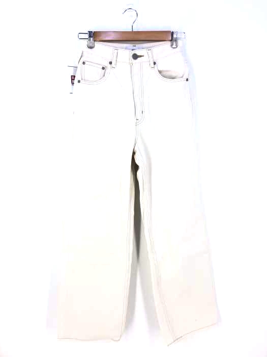 AZUL by moussy(アズールバイマウジー) HIGH WAIST DENIM WIDE レディース JPN：S
