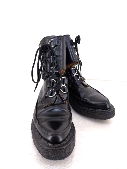 COMME des GARCONS HOMME PLUS(コムデギャルソンオムプリュス) 16AW 平和の鎧 Dリングダービーブーツ メンズ  7