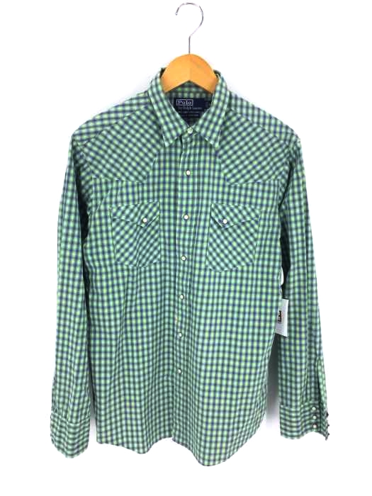 Polo by RALPH LAUREN(ポロバイラルフローレン) TRAVIS WESTERN コットンウエスタンシャツ メンズ JPN：M