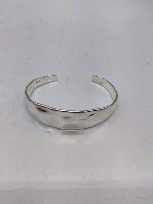 USED古着(ユーズドフルギ) S925 タタキブレスレット メンズ 表記無