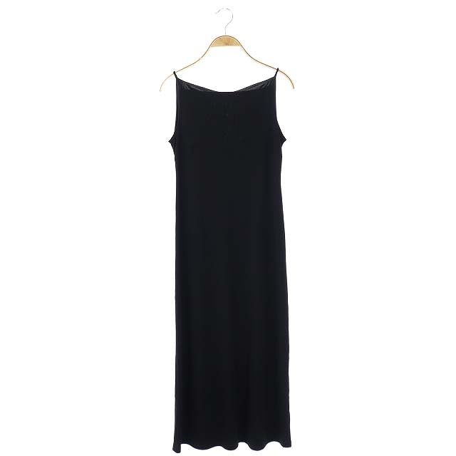 DKNY(ダナキャランニューヨーク) キャミワンピース ロング P 黒 /KN ■OS ■SH レディース  P