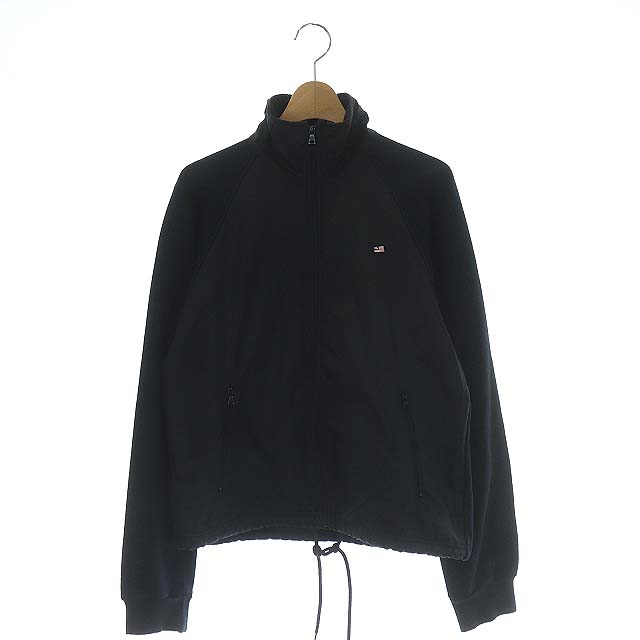 RALPH LAUREN POLO JEANS(ラルフローレン ポロジーンズ) ジャケット ブルゾン ジップアップ 切替 M 黒 ブラック /DF レディース レディース  M