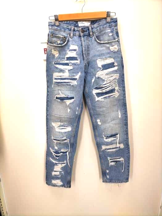 BERSHKA(ベルシュカ) ダメージ加工デニムパンツ メンズ  28