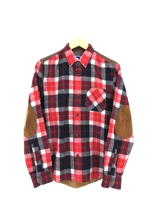 JUNYA WATANABE COMME des GARCONS MAN(ジュンヤワタナベコムデギャルソンマン) 切替ウールシャツ メンズ JPN:S