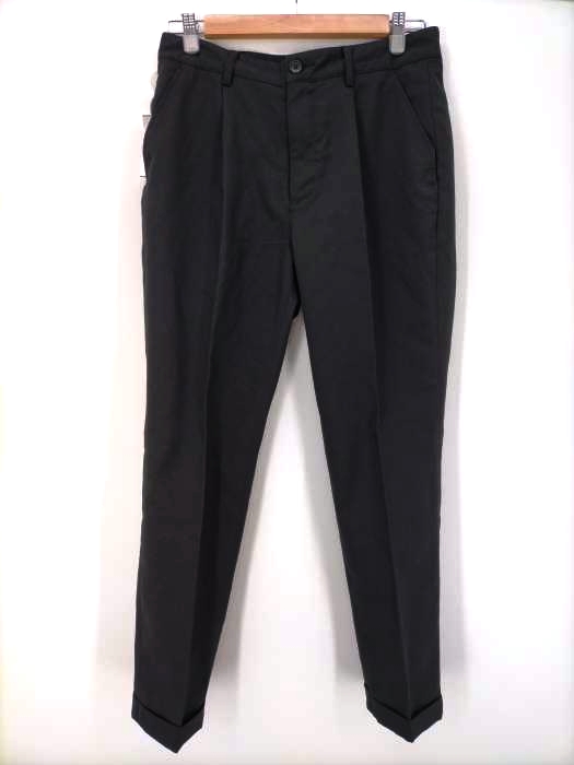MR.OLIVE(ミスターオリーブ) RETRO POLYESTER TWILL ONE PLEATS STA-PREST TAPERED PANTS メンズ 表記無