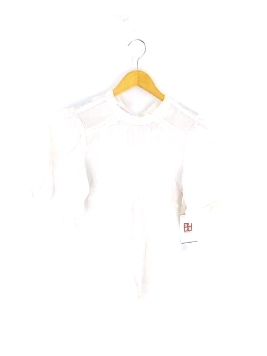 RODEO CROWNS(ロデオクラウンズ) レース 袖パフ トップス レディース  S