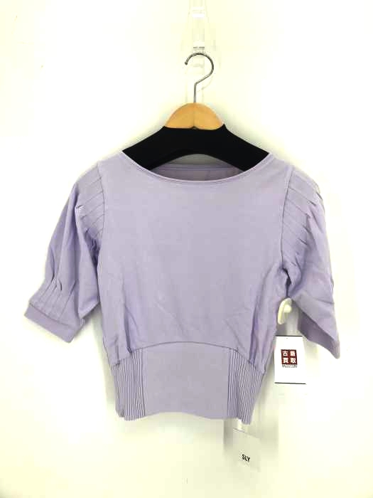 SLY(スライ) BACK SHEER TOPS レディース  2