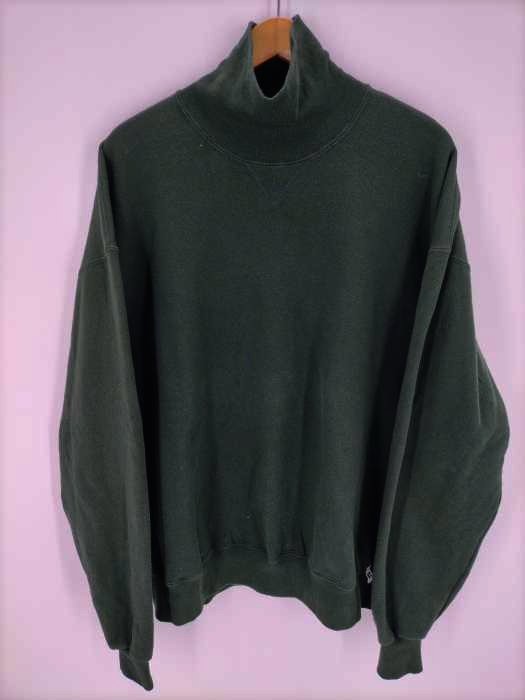 RUSSELL ATHLETIC(ラッセルアスレチック) 90S 前V タートルネックスウェット USA製 メンズ JPN：XL