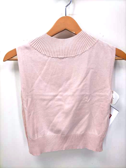 LeoryEBLOA(レオリーエブロア) シンプルショートニットTOP レディース FREE