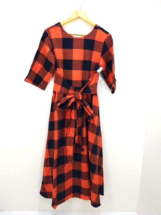 moussy(マウジー) BLOCK CHECK DRESS レディース  1
