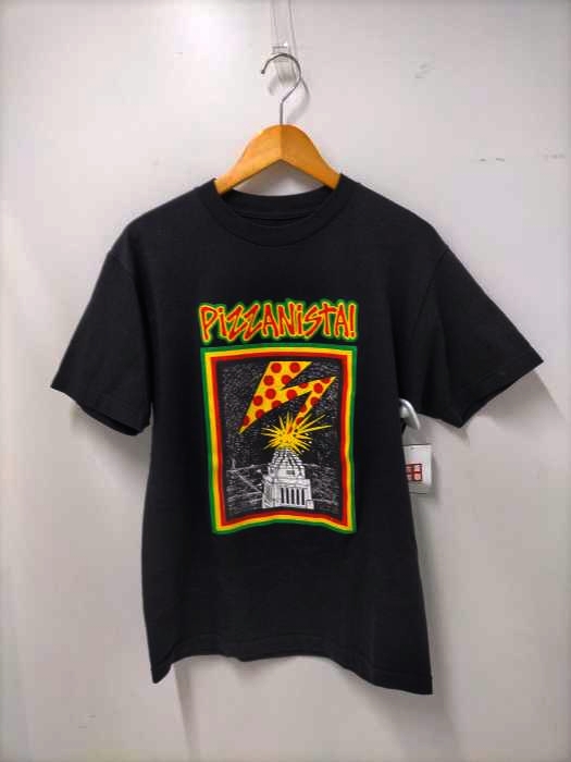 USED古着(ユーズドフルギ) {{PIZZANISTA}} フロントプリントTシャツ メンズ JPN：M