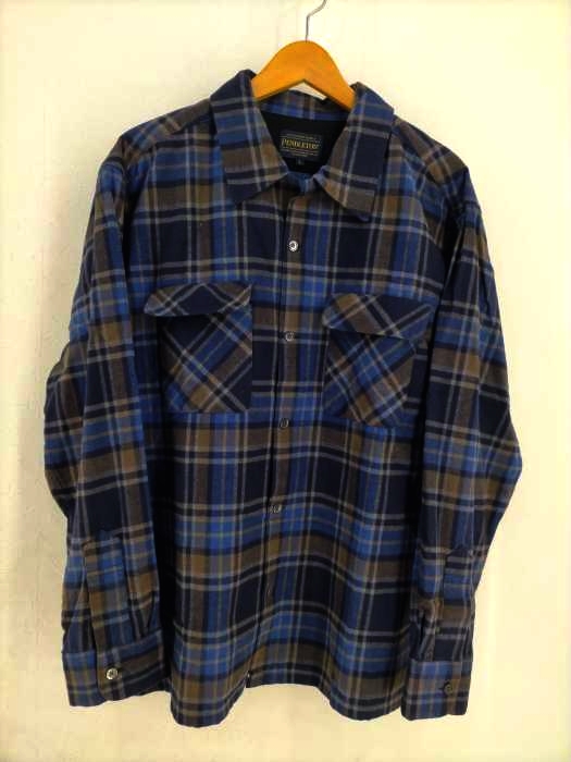 PENDLETON(ペンドルトン) ループボタン チェック柄シャツ メンズ JPN：L